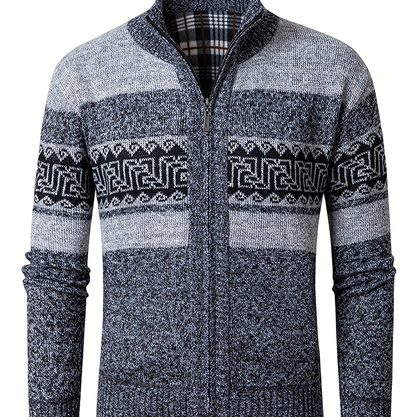 Mens IndustrialGradePerformance WinterSlimFit Cardigan Jacket Ultra Durable Premium FrontZip