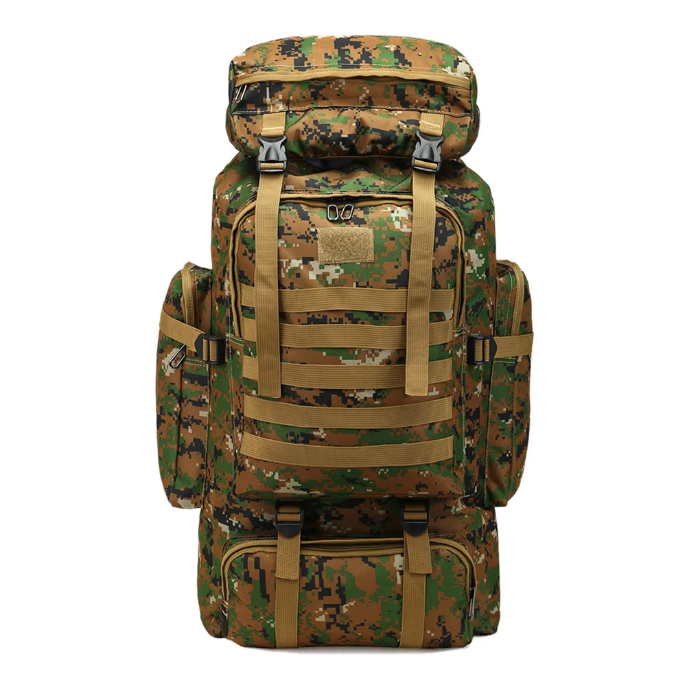 Large Waterproof Hiking Backpack for Outdoor Adventures - Ky Ky Kiwi
