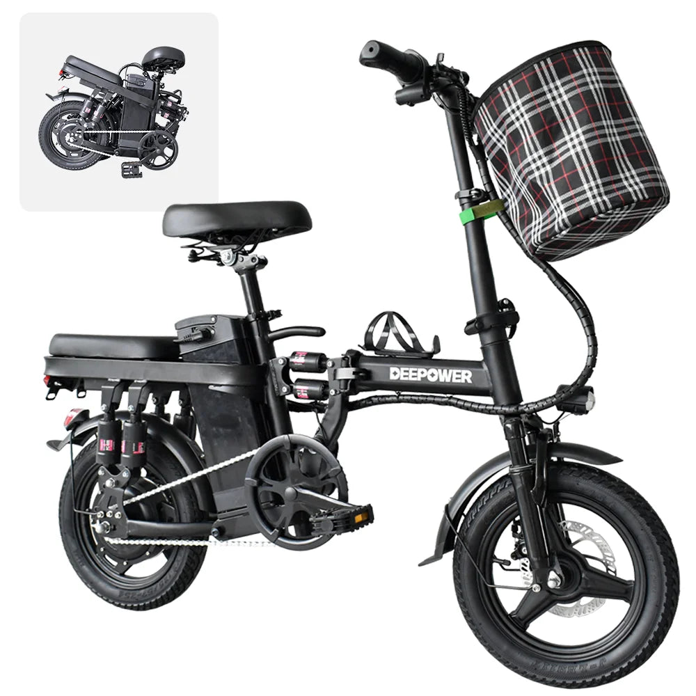 IDOTATA Foldable Electric Bike for Urban Commuting Adventures - Ky Ky Kiwi