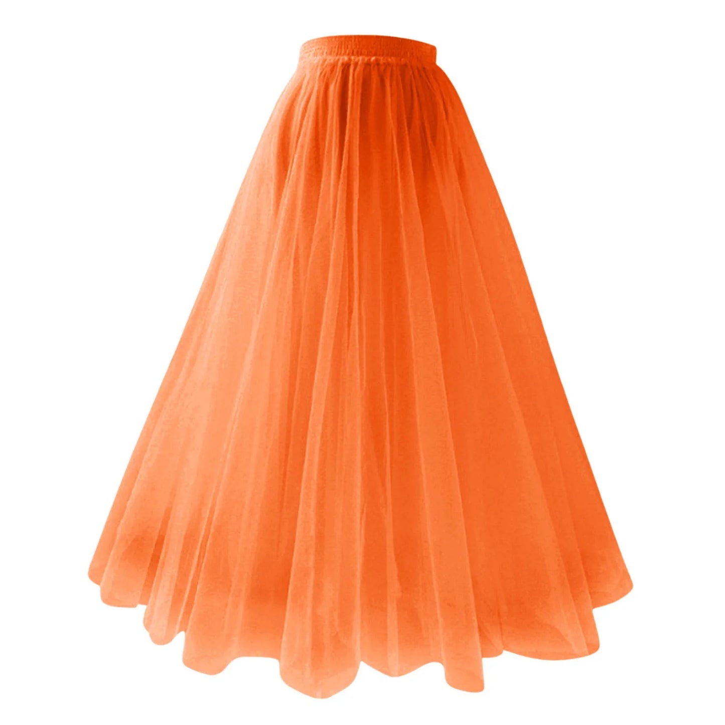 Elegant Pleated Tulle A-Line Tutu Skirt for Party Dance - Ky Ky Kiwi