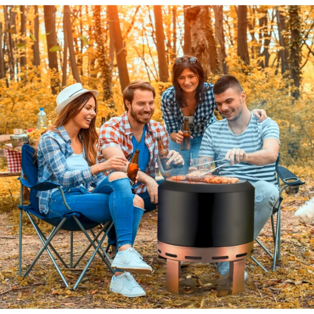 Smokeless Outdoor Fire Pit For Campfires And Backyard Gatherings - Ky Ky Kiwi