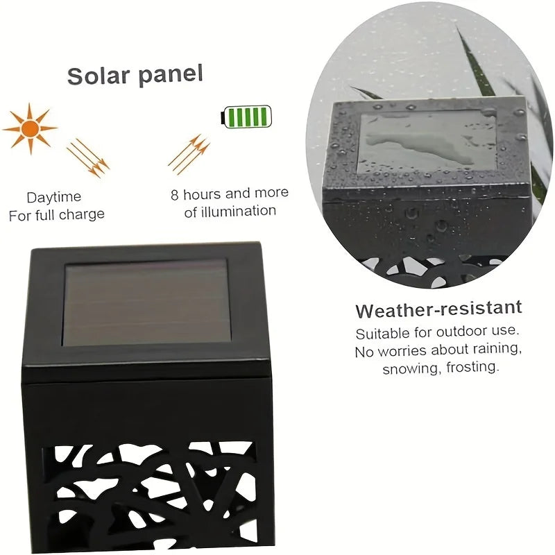 Solar Powered LED Garden Stake Lights for Outdoor Decoration - Ky Ky Kiwi