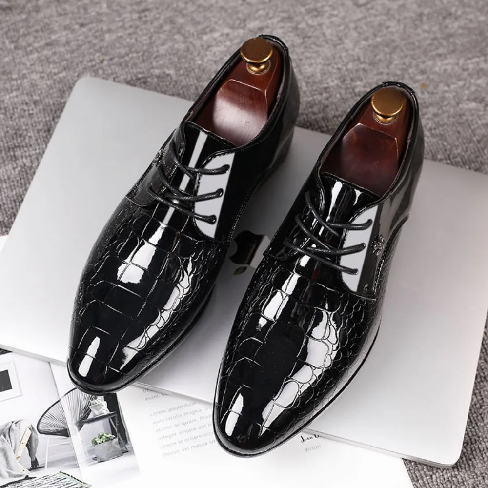 Men's Classic Oxford Dress Shoes for Formal and Casual Wear - Ky Ky Kiwi