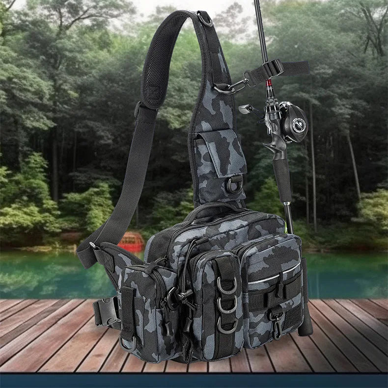 Outdoor Tactical Shoulder Bag for Hiking and Adventure - Ky Ky Kiwi