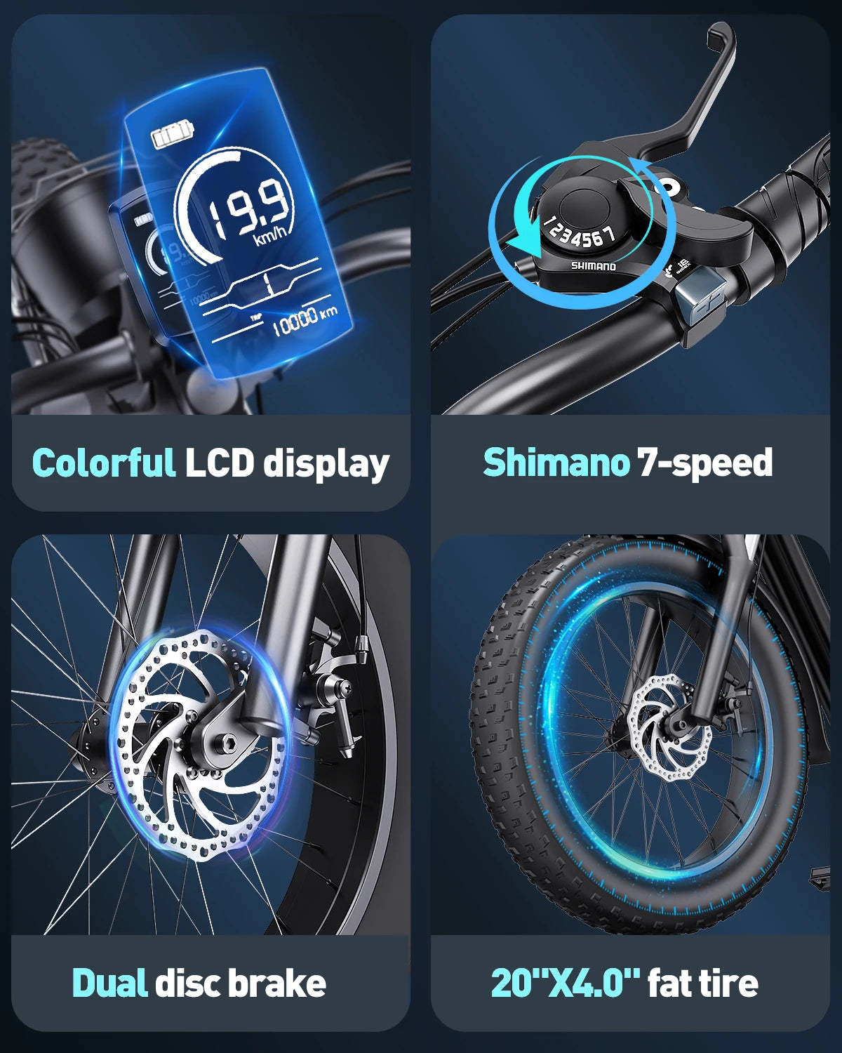 High-Powered Electric Bike for Thrilling Adventures and Commuting - Ky Ky Kiwi