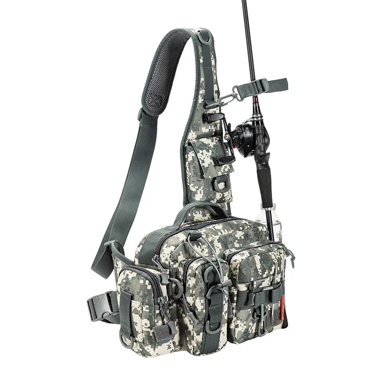 Outdoor Tactical Shoulder Bag for Hiking and Adventure - Ky Ky Kiwi
