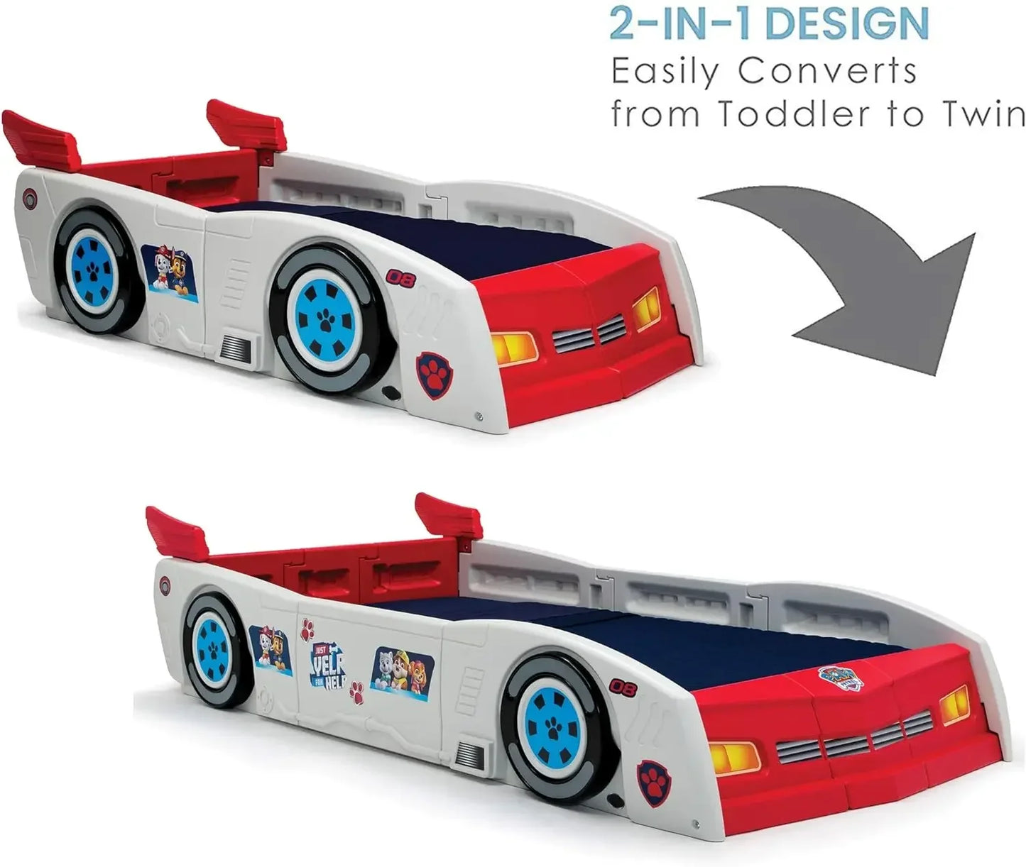 Grand Prix Racing Toddler Bed for Little Speedsters - Ky Ky Kiwi