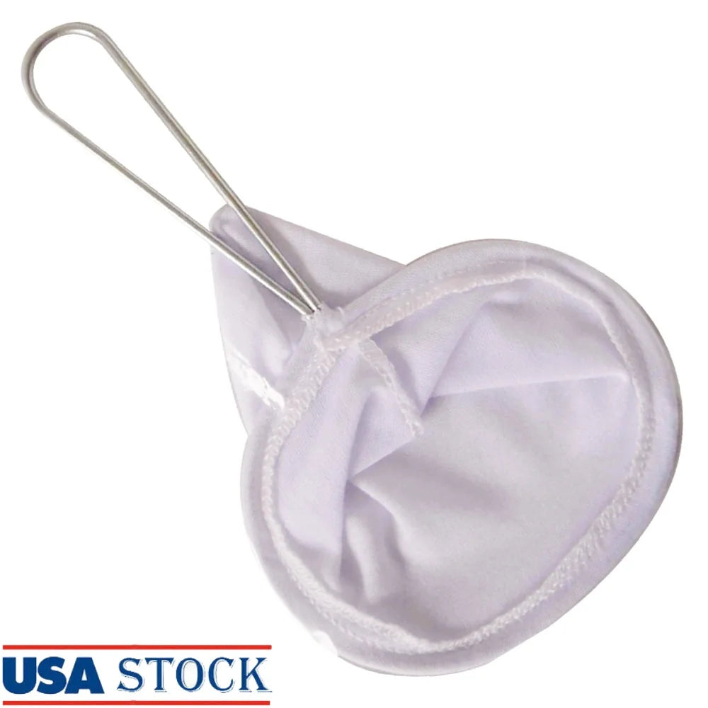 Reusable Coffee Filter Fine Mesh Strainer Tea Infuser Eco-Friendly Pour Over Coffee Maker Durable Kitchen Tool Ground-Free