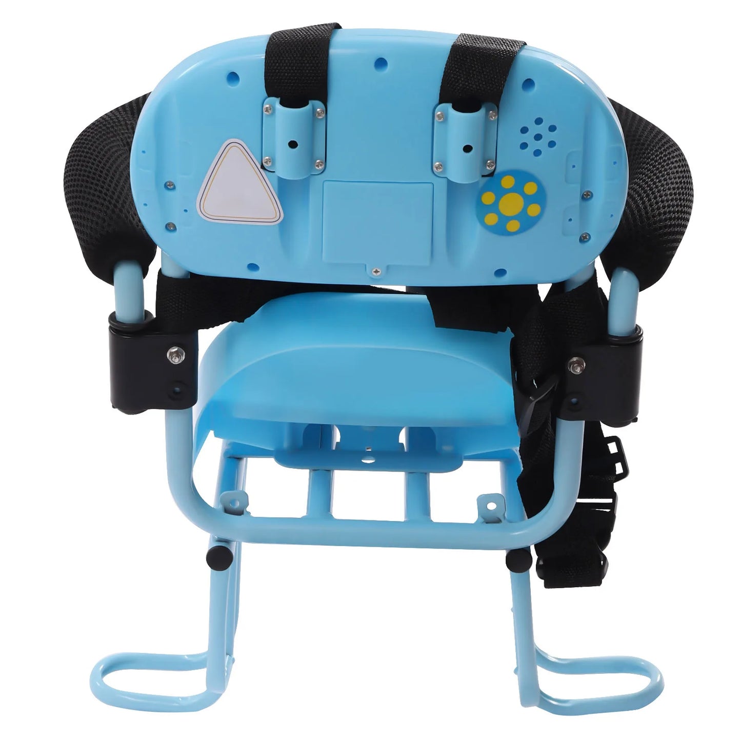Bike Seat for Kids, Rear Soft Child Saddle Back Attachment for Adult Bicycle, Blue