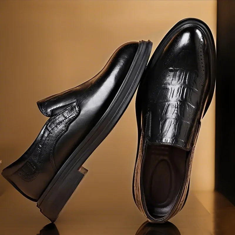 Men's Formal Leather Oxfords for Business and Special Occasions - Ky Ky Kiwi