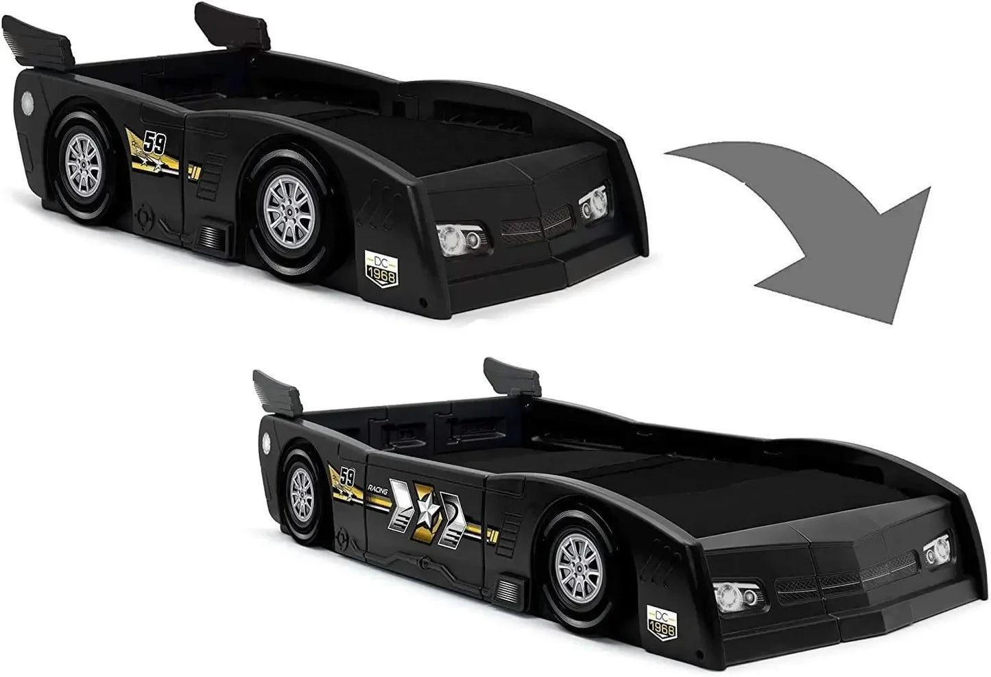 Grand Prix Racing Toddler Bed for Little Speedsters - Ky Ky Kiwi