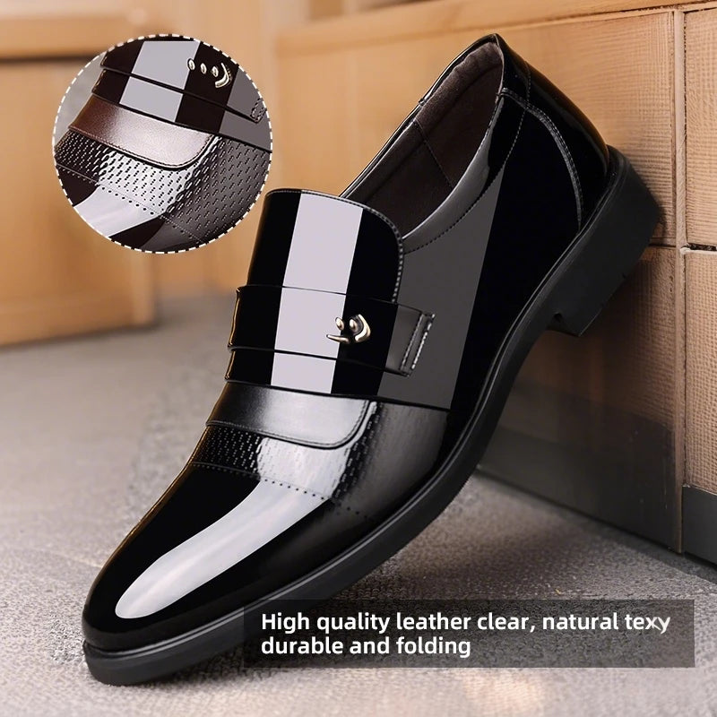 Men's Luxury Leather Oxfords for Wedding and Office Wear - Ky Ky Kiwi