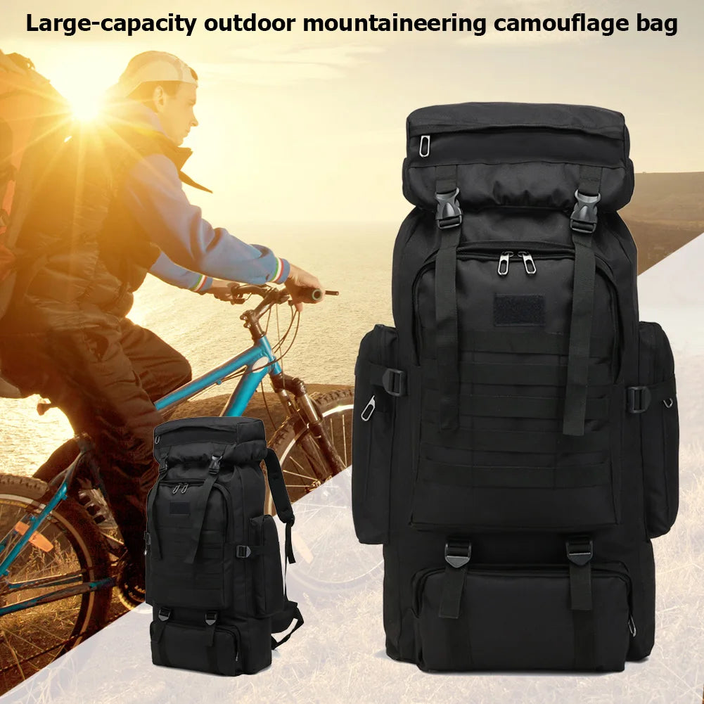 Large Waterproof Hiking Backpack for Outdoor Adventures - Ky Ky Kiwi