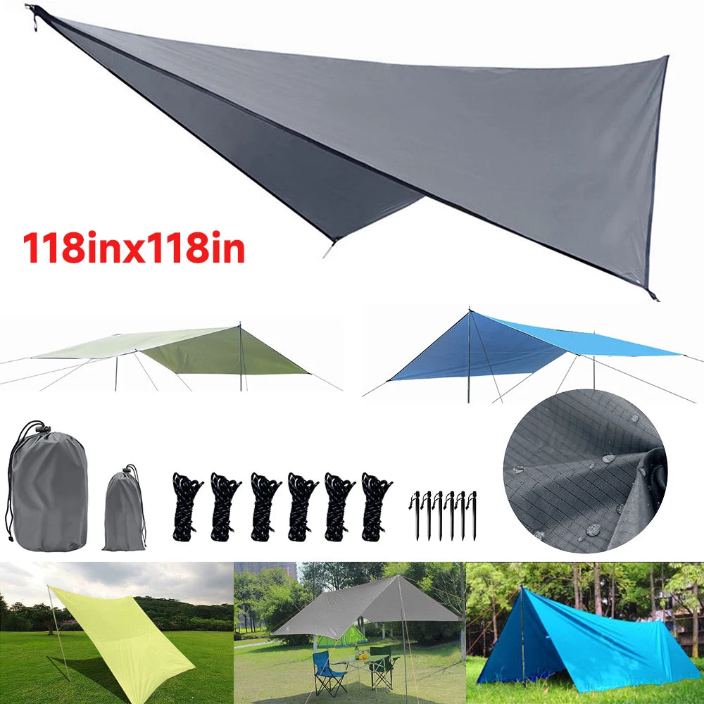 Spacious Waterproof Camping Tent for Family Glamping Adventures - Ky Ky Kiwi