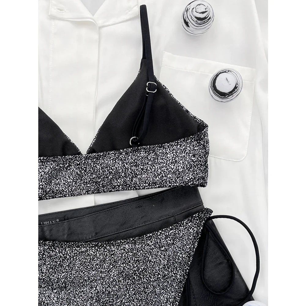 Sexy V-neck Push Up Bikini Two-piece Swimsuit for Women - Ky Ky Kiwi
