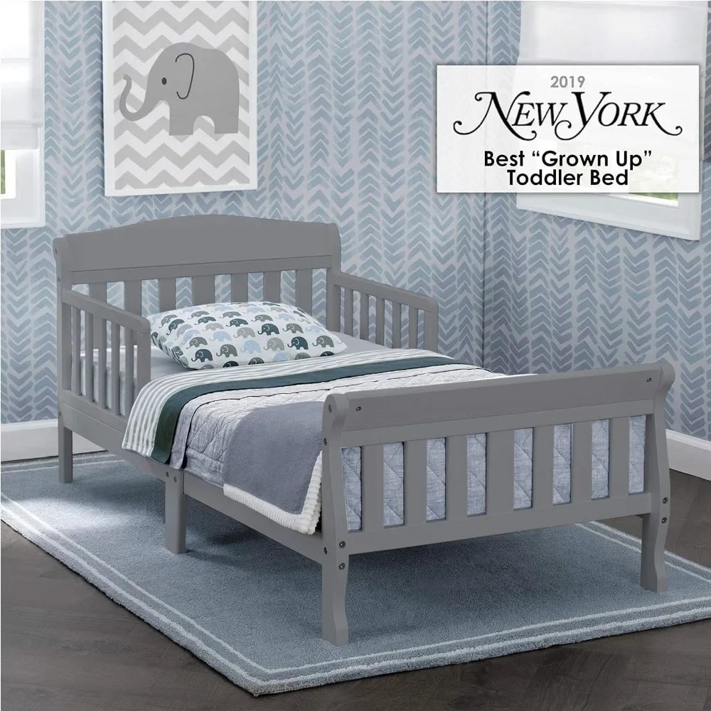 Canton Toddler Bed Greenguard Certified Modern Design for Kids - Ky Ky Kiwi