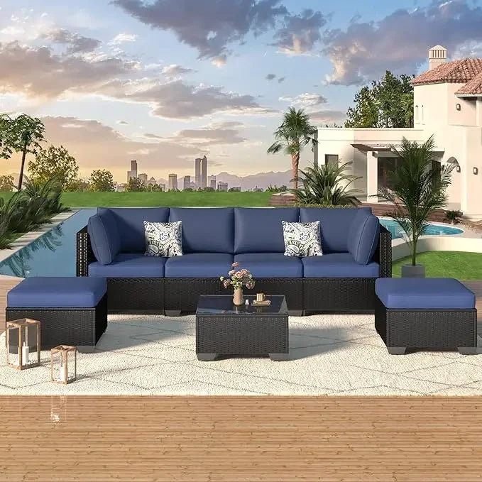Elegant Outdoor Patio Furniture Set for Relaxing Gatherings - Ky Ky Kiwi