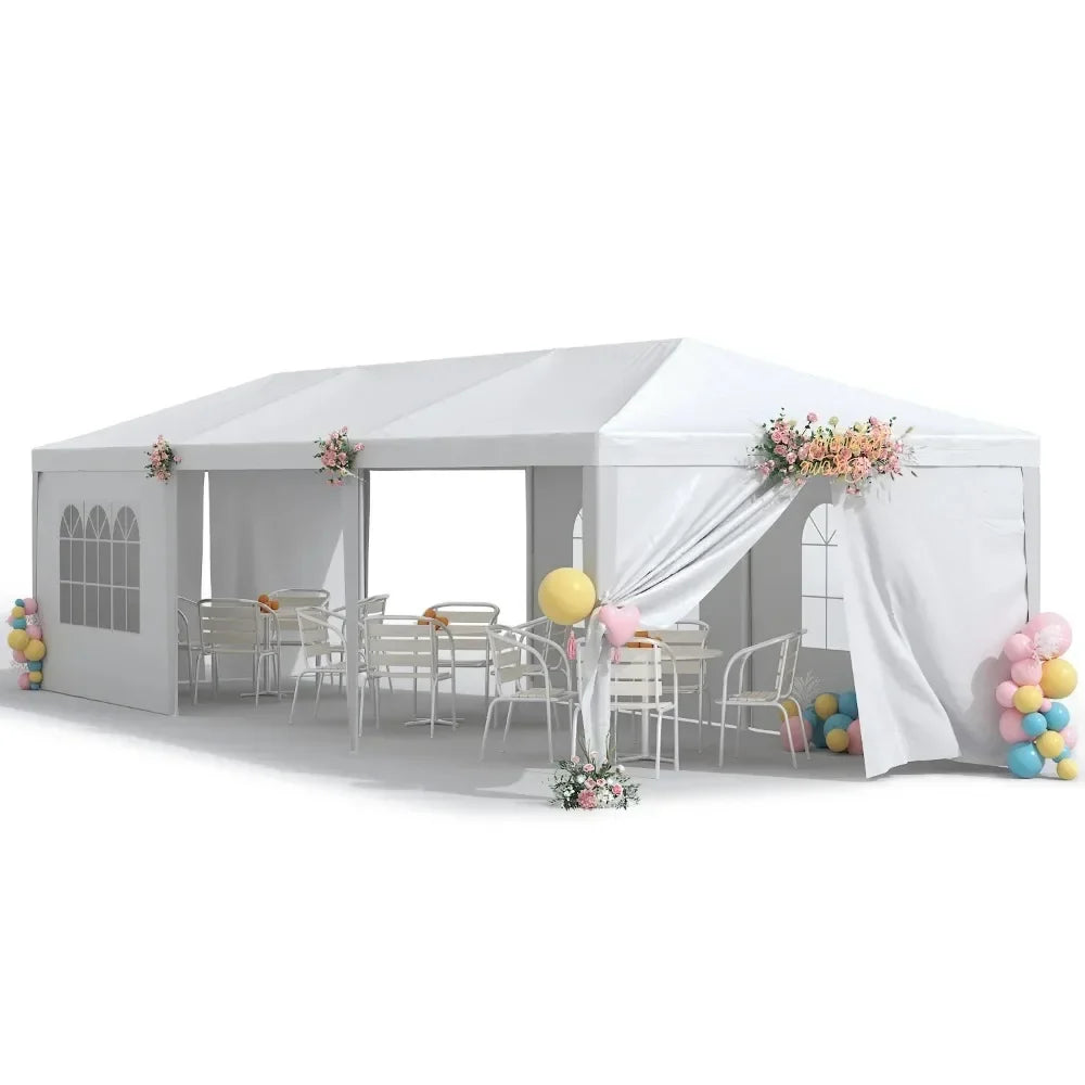 Outdoor Party Tent with Removable Sidewalls for Events and Celebrations - Ky Ky Kiwi