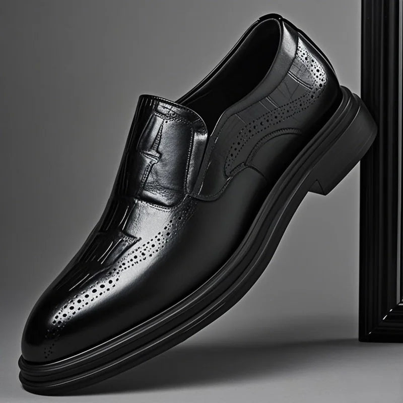 Men's Formal Leather Oxfords for Business and Special Occasions - Ky Ky Kiwi