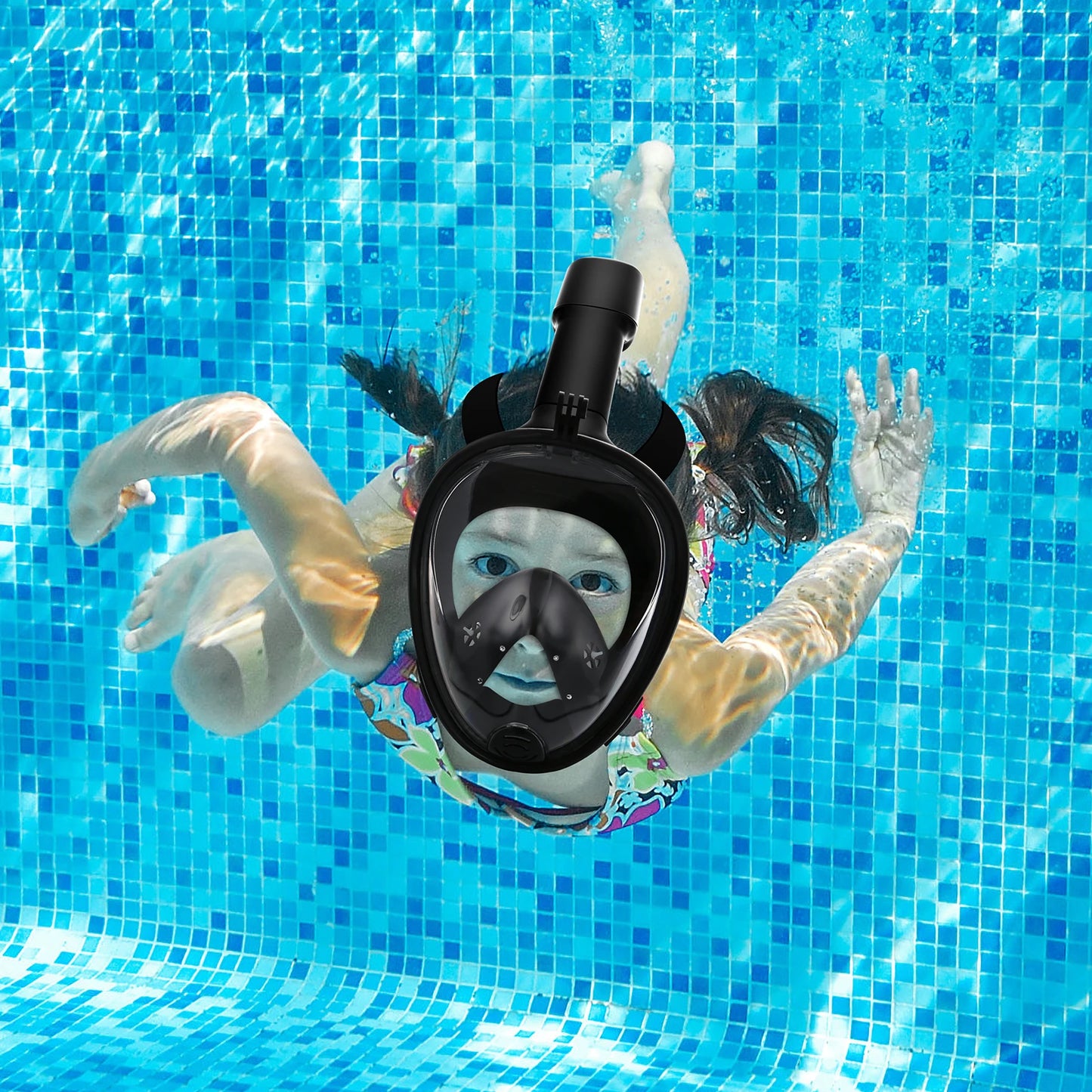 Professional Full Face Snorkel Mask for Ultimate Underwater Experience - Ky Ky Kiwi