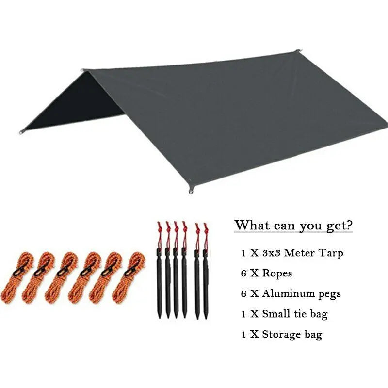 Spacious Waterproof Camping Tent for Family Glamping Adventures - Ky Ky Kiwi