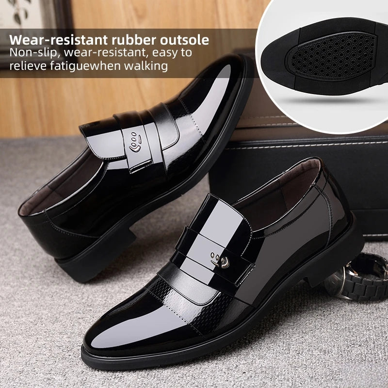 Men's Luxury Leather Oxfords for Wedding and Office Wear - Ky Ky Kiwi