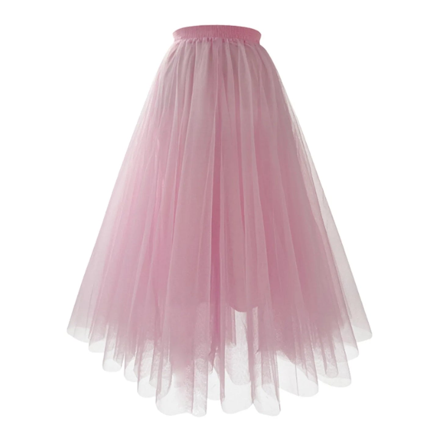 Elegant Pleated Tulle A-Line Tutu Skirt for Party Dance - Ky Ky Kiwi