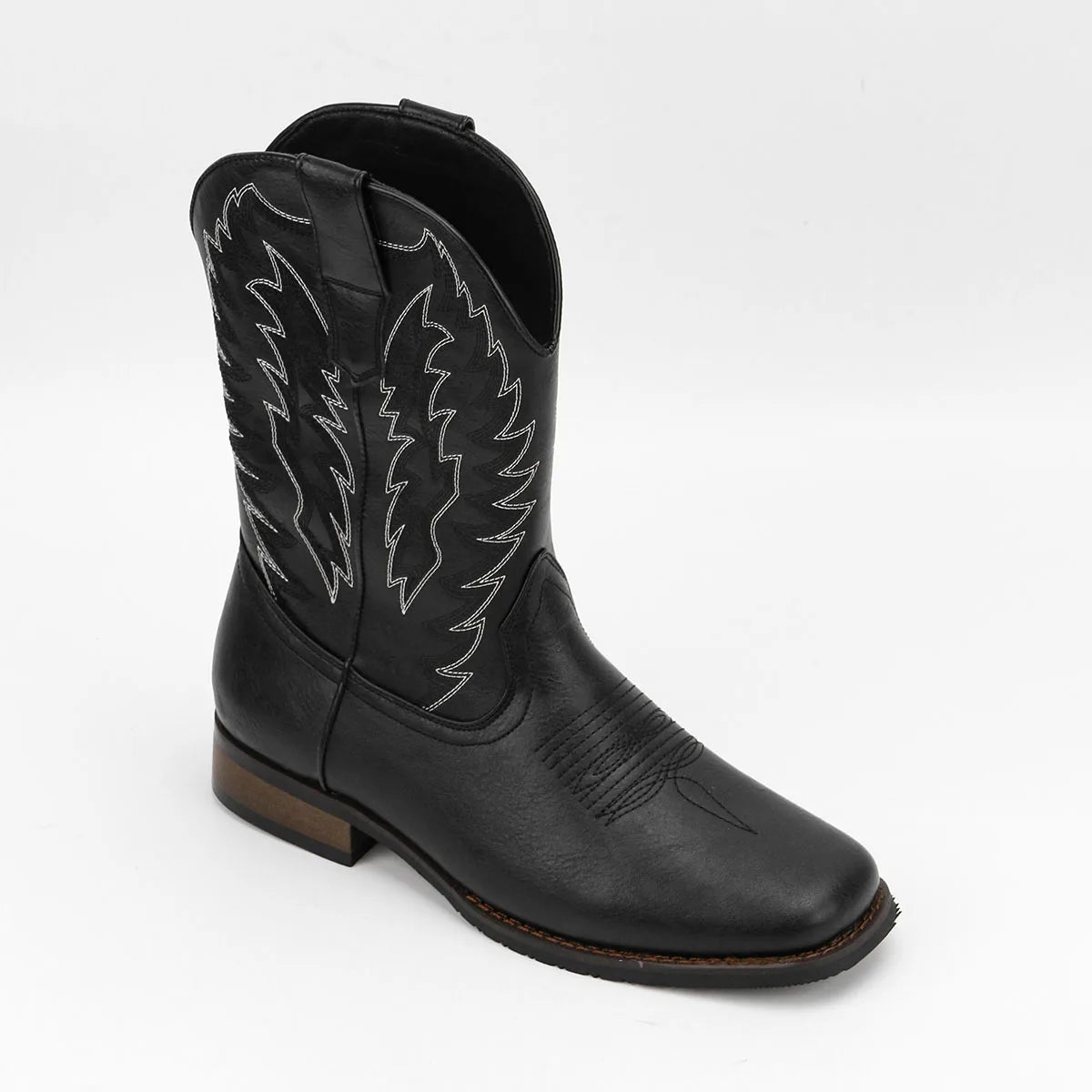 Men's Stylish Phoenix Embroidered Western Cowboy Boots - Ky Ky Kiwi
