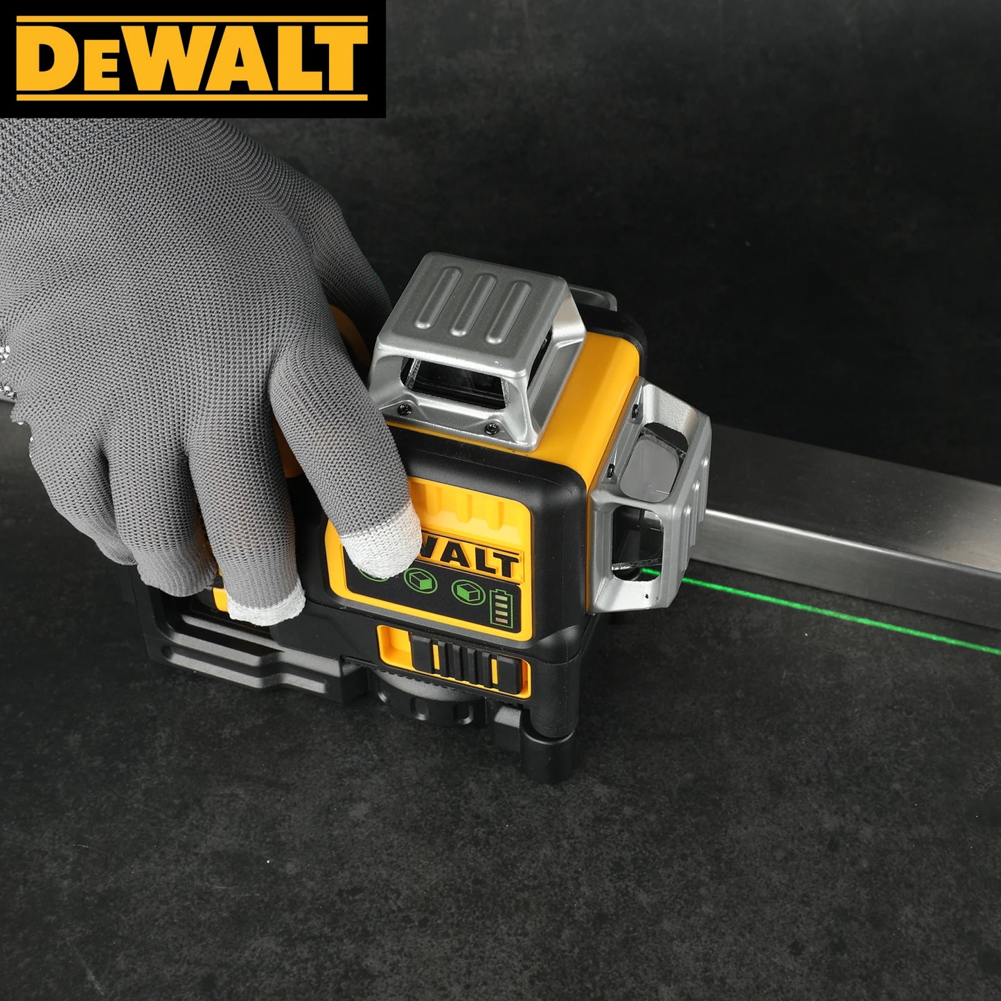 2025 Dewalt DW089LG Degree Vertical 12V Lithium Battery 12 Lines Laser 360 Level Horizontal Green Meter Outdoor tool nivel laser