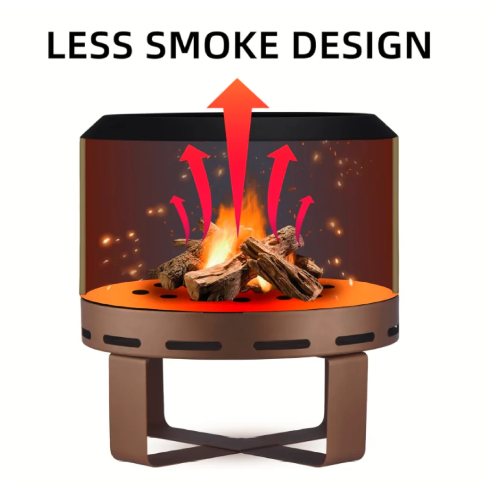 Smokeless Outdoor Fire Pit For Campfires And Backyard Gatherings - Ky Ky Kiwi