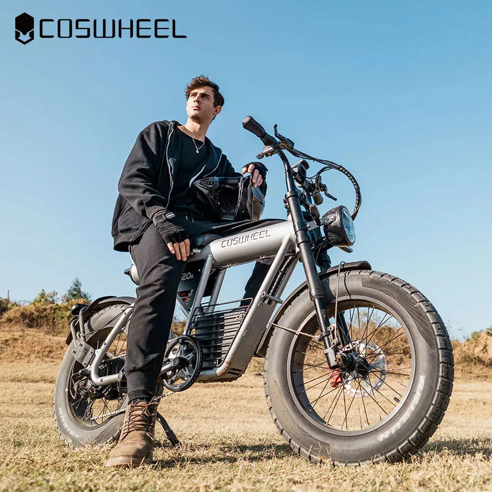 Coswheel Powerful Electric Bike Fat Tire Off-Road Ebike - Ky Ky Kiwi
