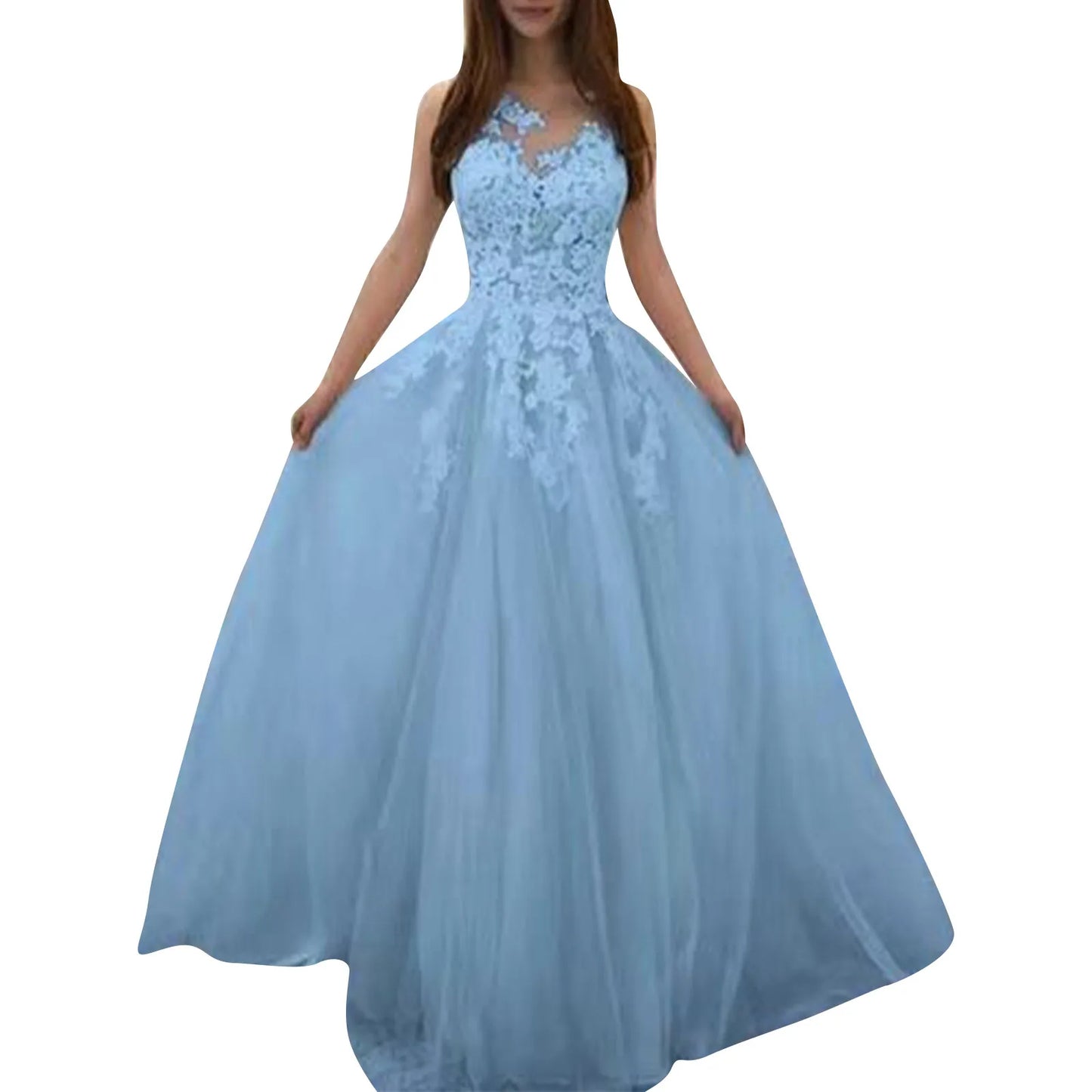 V-Neck Wedding Dresses Lace Applique A-Line Civil Bride Gowns Sequin vestidos de novia 2025 Customized