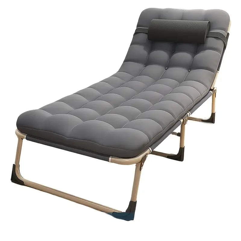 Adjustable Folding Camping Cot Bed for Outdoor Relaxation - Ky Ky Kiwi