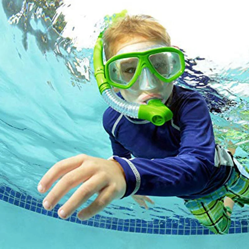 Kids Snorkel Set for Safe Underwater Adventures and Exploration - Ky Ky Kiwi
