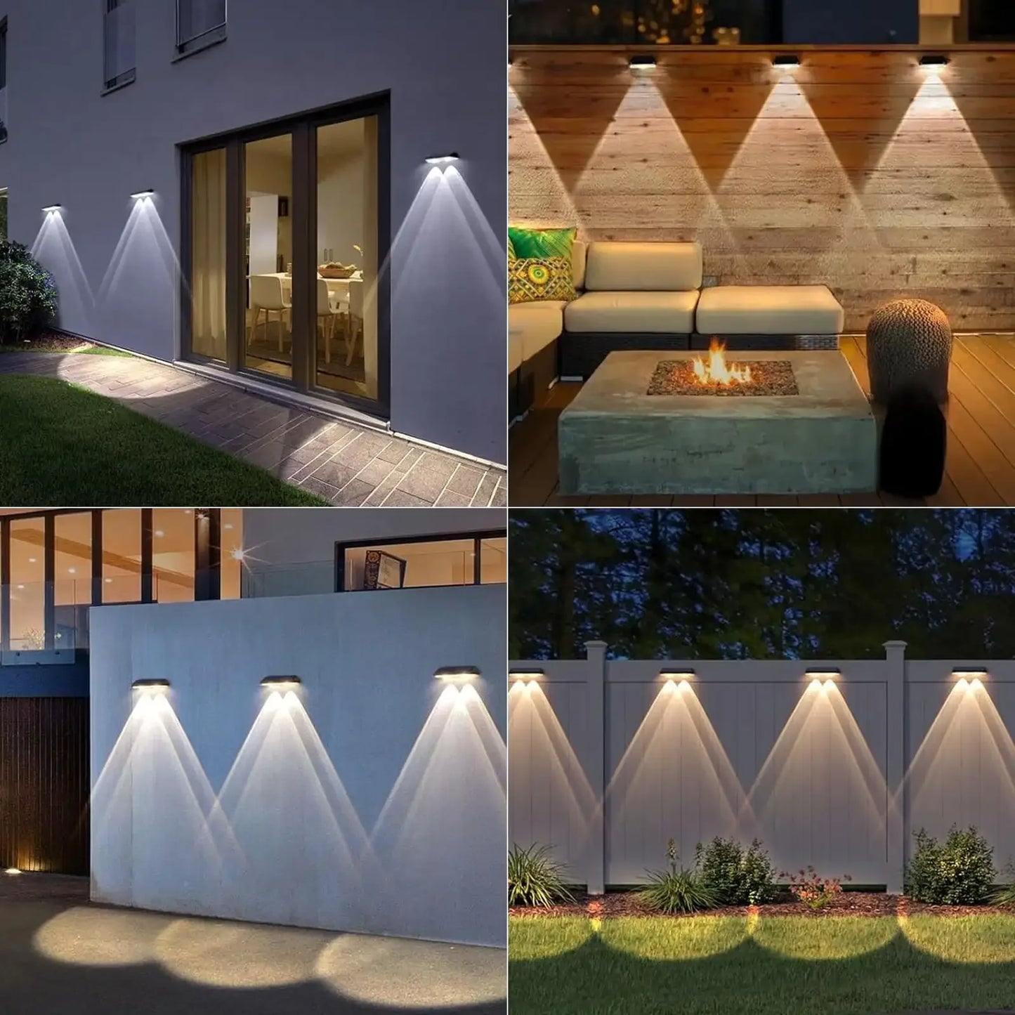 Solar Powered Waterproof Fence Lights for Outdoor Spaces - Ky Ky Kiwi