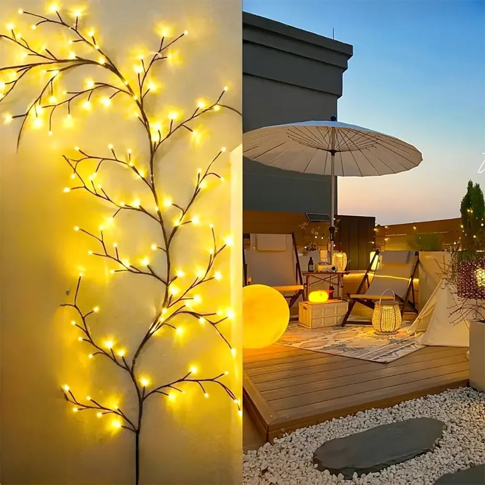 Solar LED String Lights for Outdoor Tree and Vine Decor - Ky Ky Kiwi