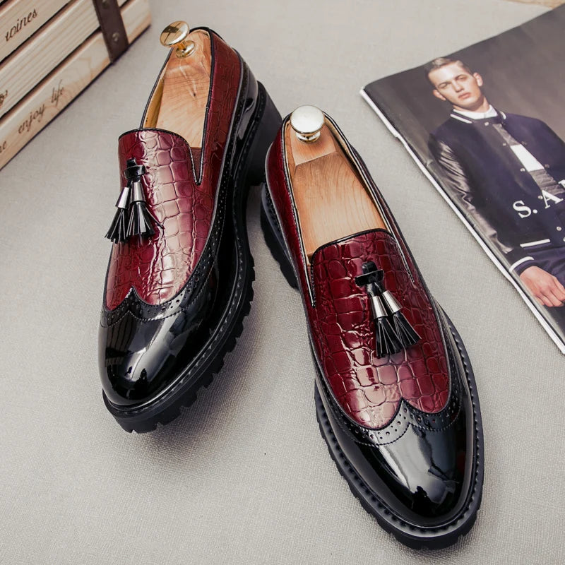 Men's Breathable Slip-On Loafers for Business and Weddings - Ky Ky Kiwi