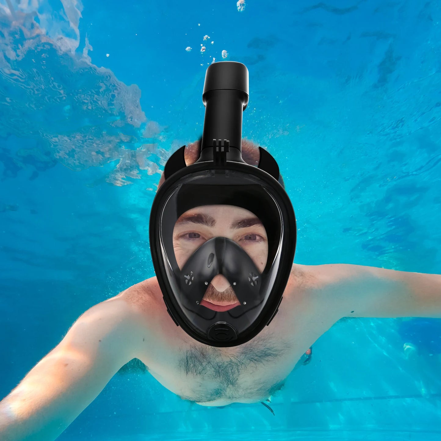 Professional Full Face Snorkel Mask for Ultimate Underwater Experience - Ky Ky Kiwi