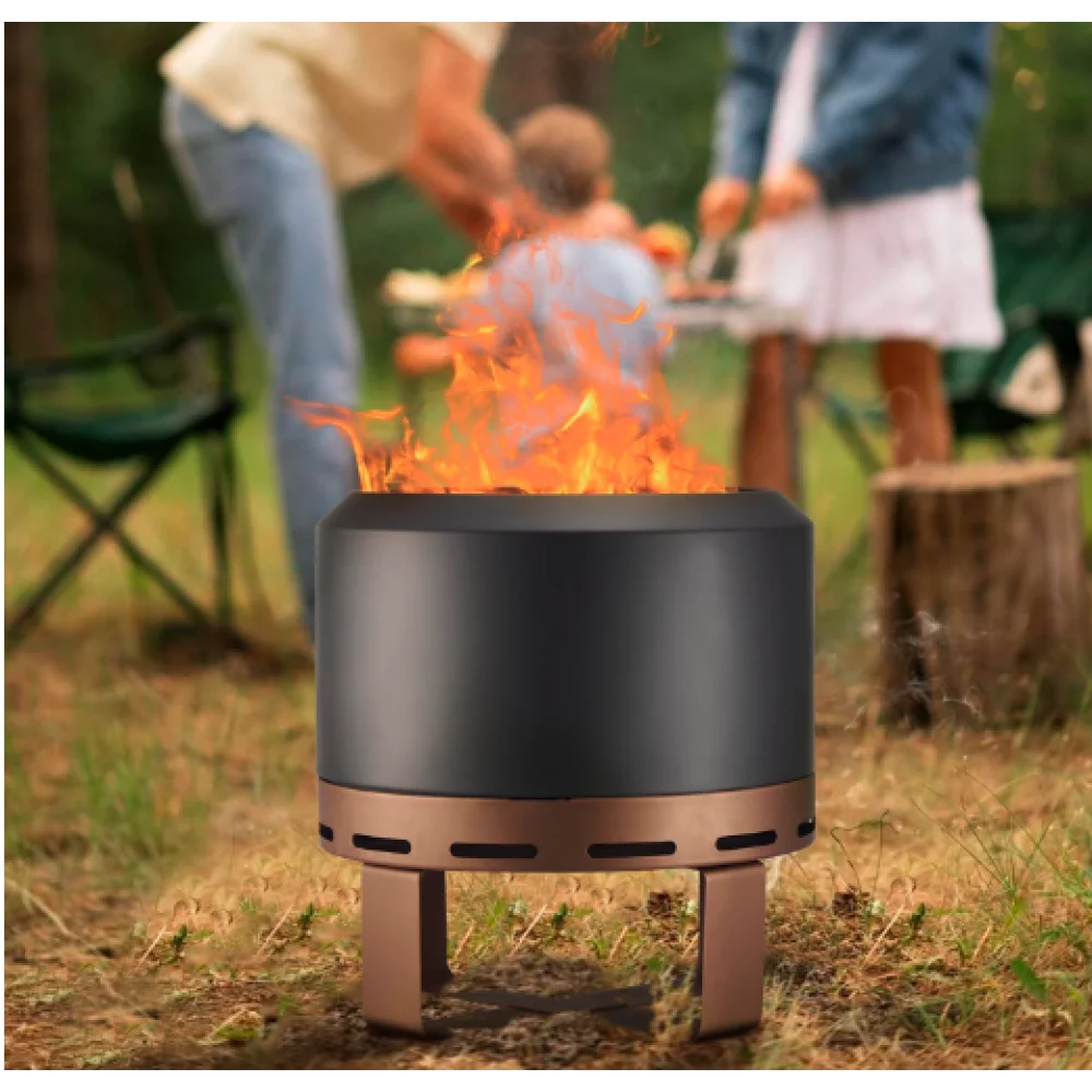 Smokeless Outdoor Fire Pit For Campfires And Backyard Gatherings - Ky Ky Kiwi