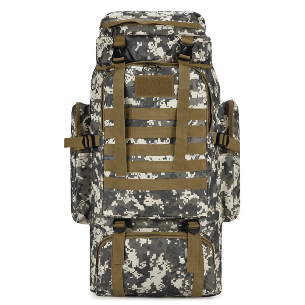 Large Waterproof Hiking Backpack for Outdoor Adventures - Ky Ky Kiwi