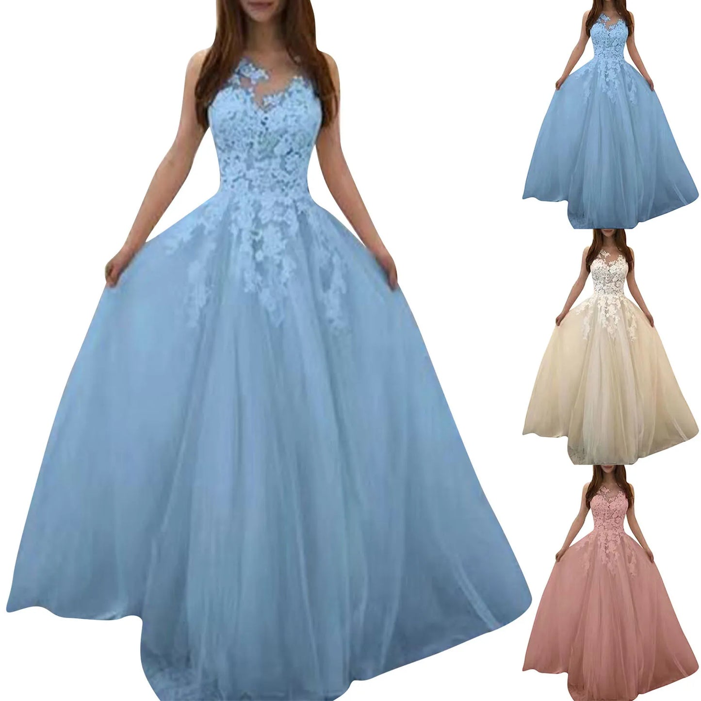 V-Neck Wedding Dresses Lace Applique A-Line Civil Bride Gowns Sequin vestidos de novia 2025 Customized