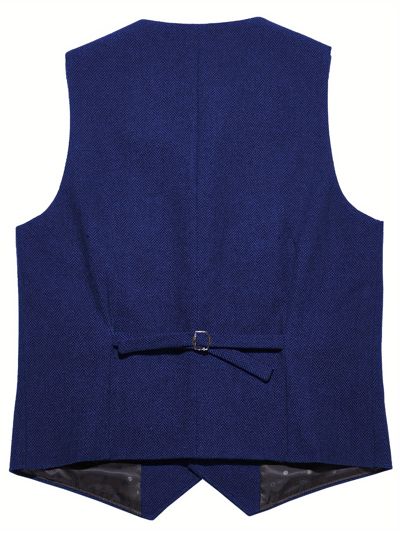 Mens Vintage Herringbone Tweed Vest Waistcoat For Wedding Golf Office All Season Layering Formal Casual