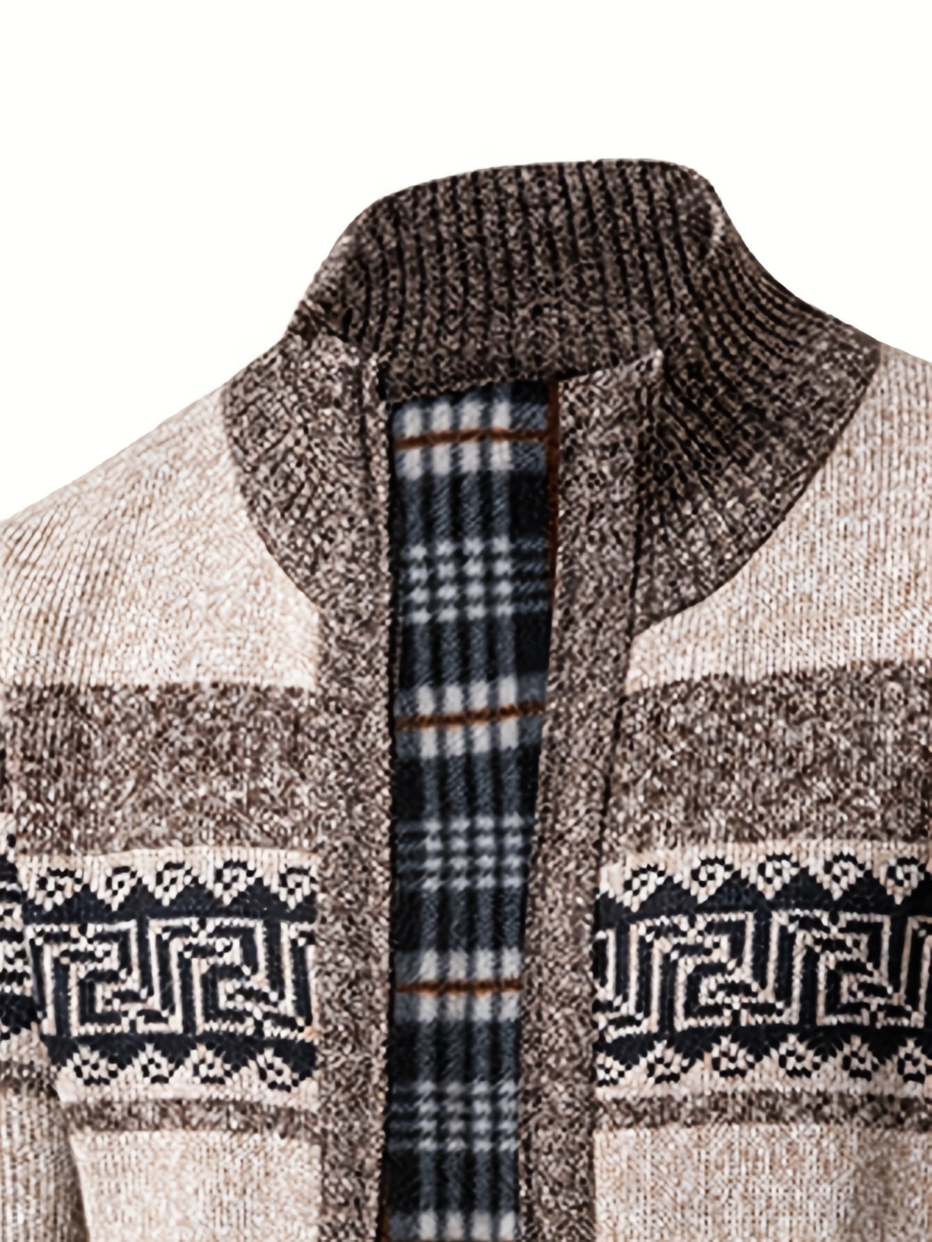 Mens IndustrialGradePerformance WinterSlimFit Cardigan Jacket Ultra Durable Premium FrontZip