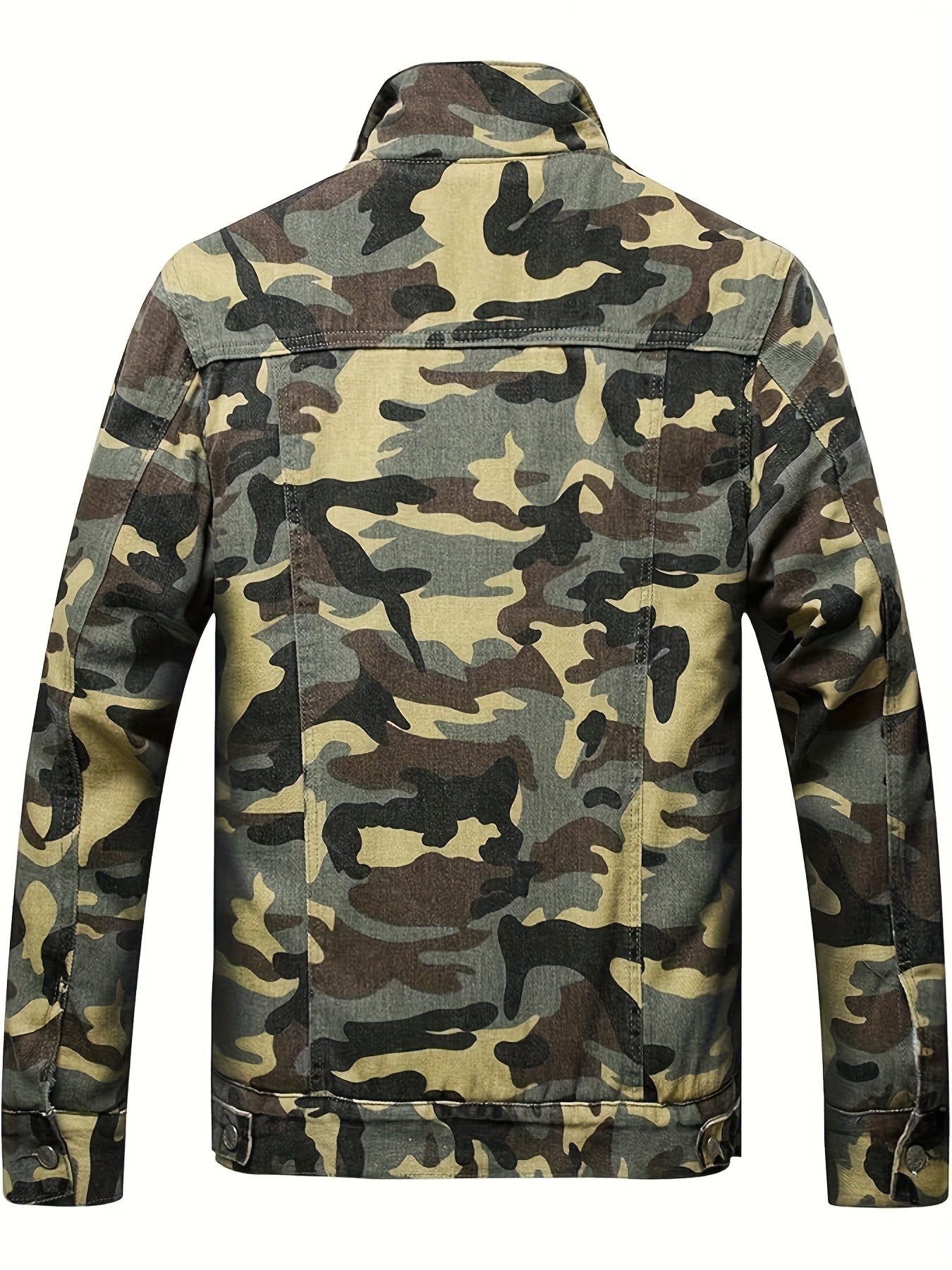 Mens Ultrawarm Insulated Fleece Lined Faux Denim Jacket Weatherproof Windbreaker