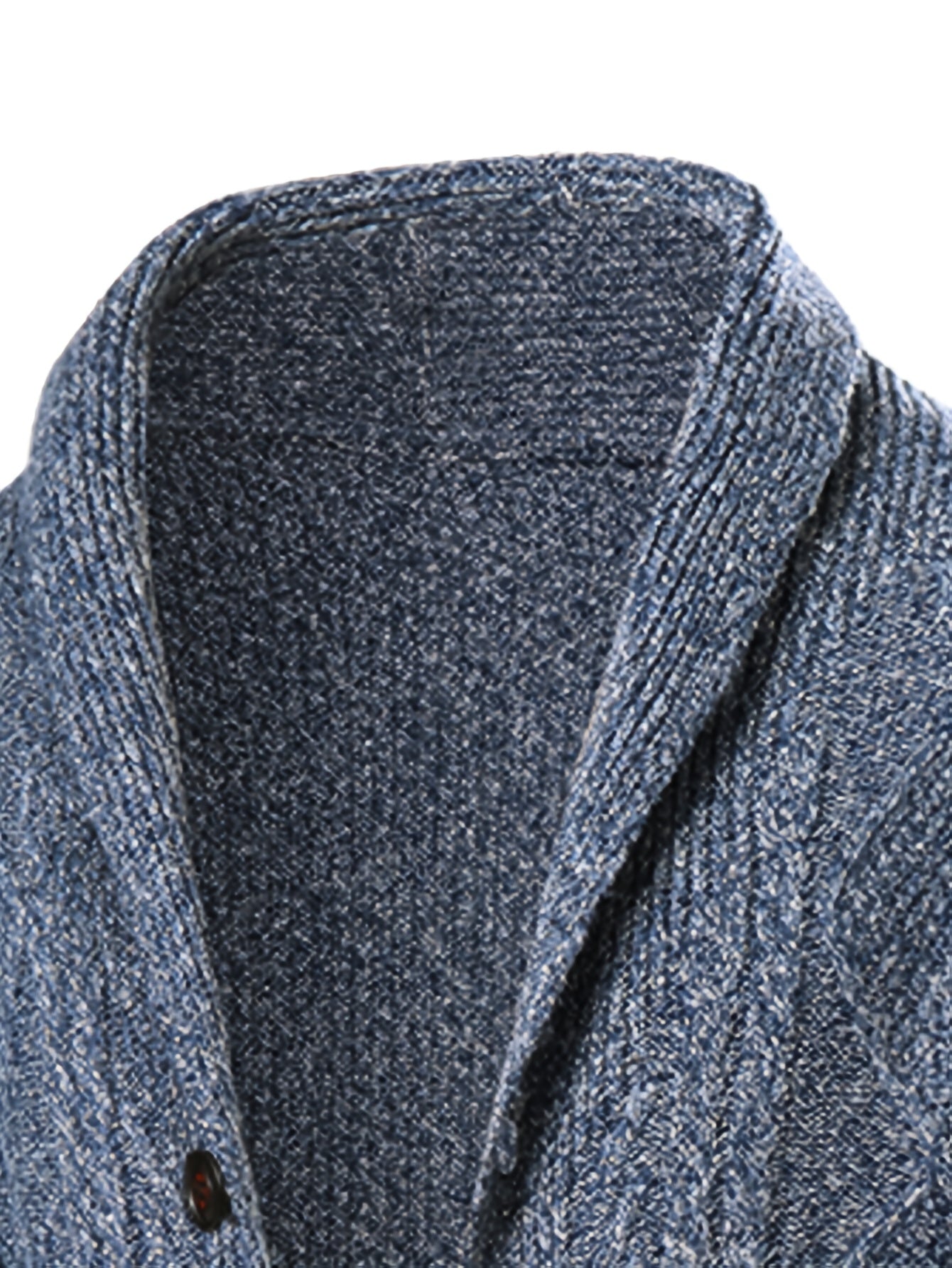 Men's Slim Knit Cardigan Sweater Jacket With PremiumWinterDurablePocketsWithSeamlessFinish VNeck