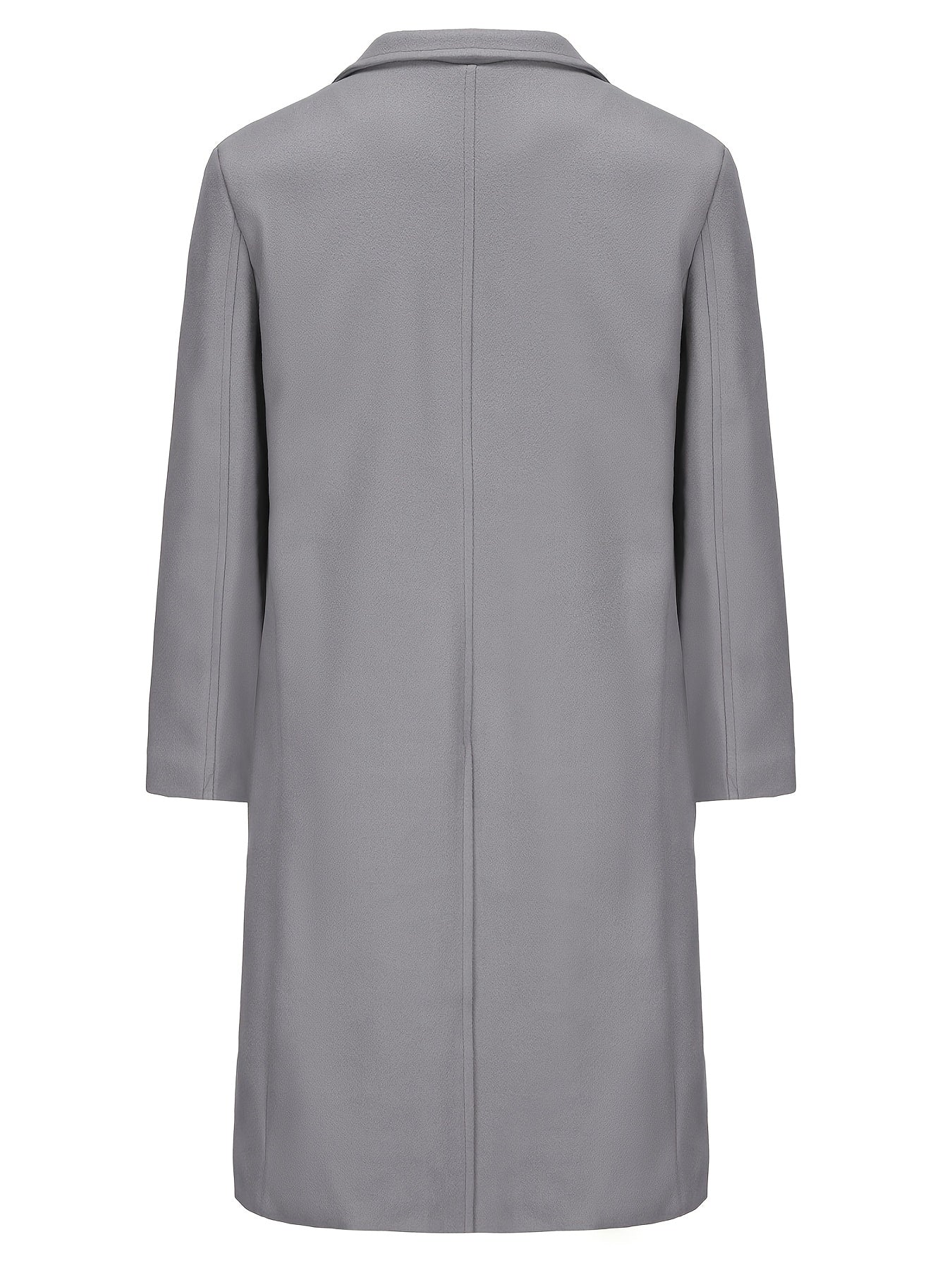 Mens Single Breasted Trench Coat For Winter And Spring