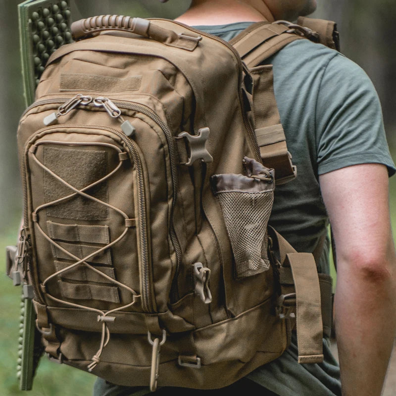 Durable Outdoor Tactical Backpack for Hiking and Camping Adventures - Ky Ky Kiwi