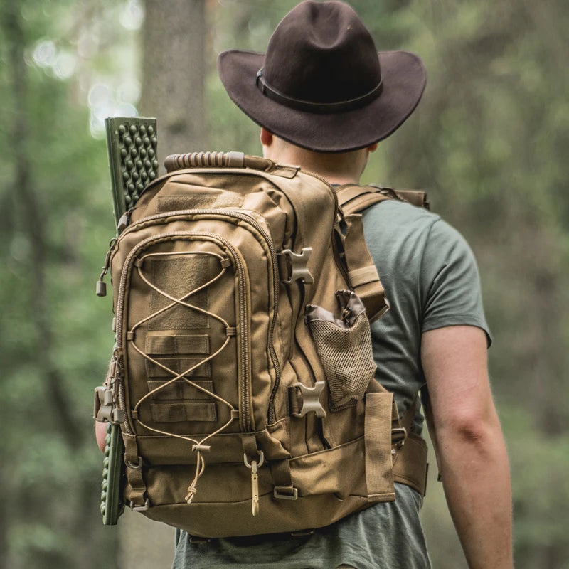 Durable Outdoor Tactical Backpack for Hiking and Camping Adventures - Ky Ky Kiwi