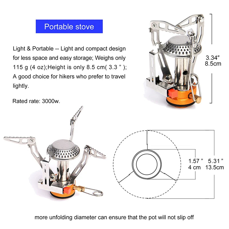Widesea Portable Camping Cookware Set for Outdoor Adventures - Ky Ky Kiwi