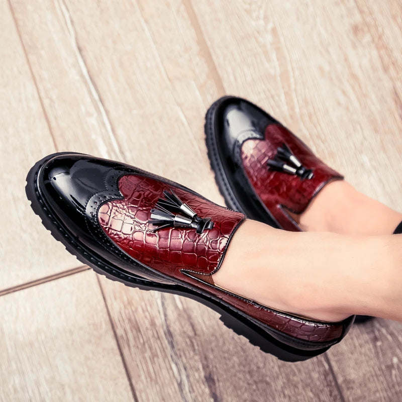 Men's Breathable Slip-On Loafers for Business and Weddings - Ky Ky Kiwi